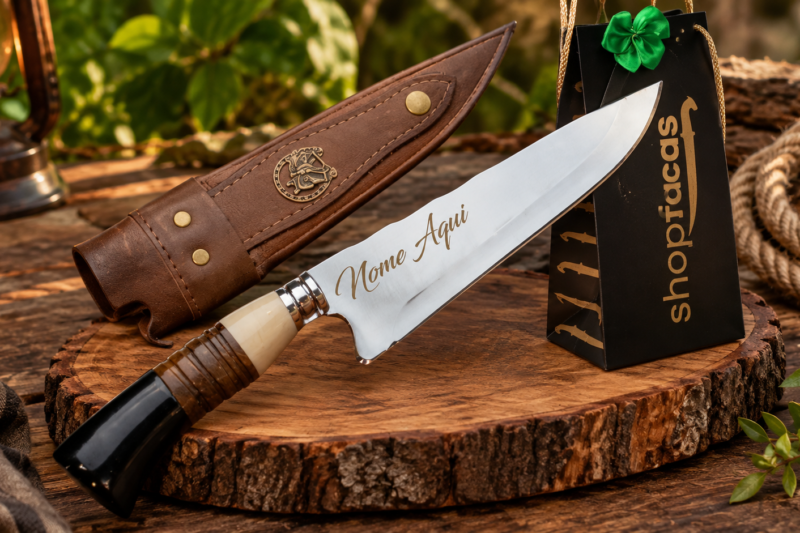 Faca Artesanal para Churrasco Personalizada com Nome e Logo: Vale a Pena Comprar?